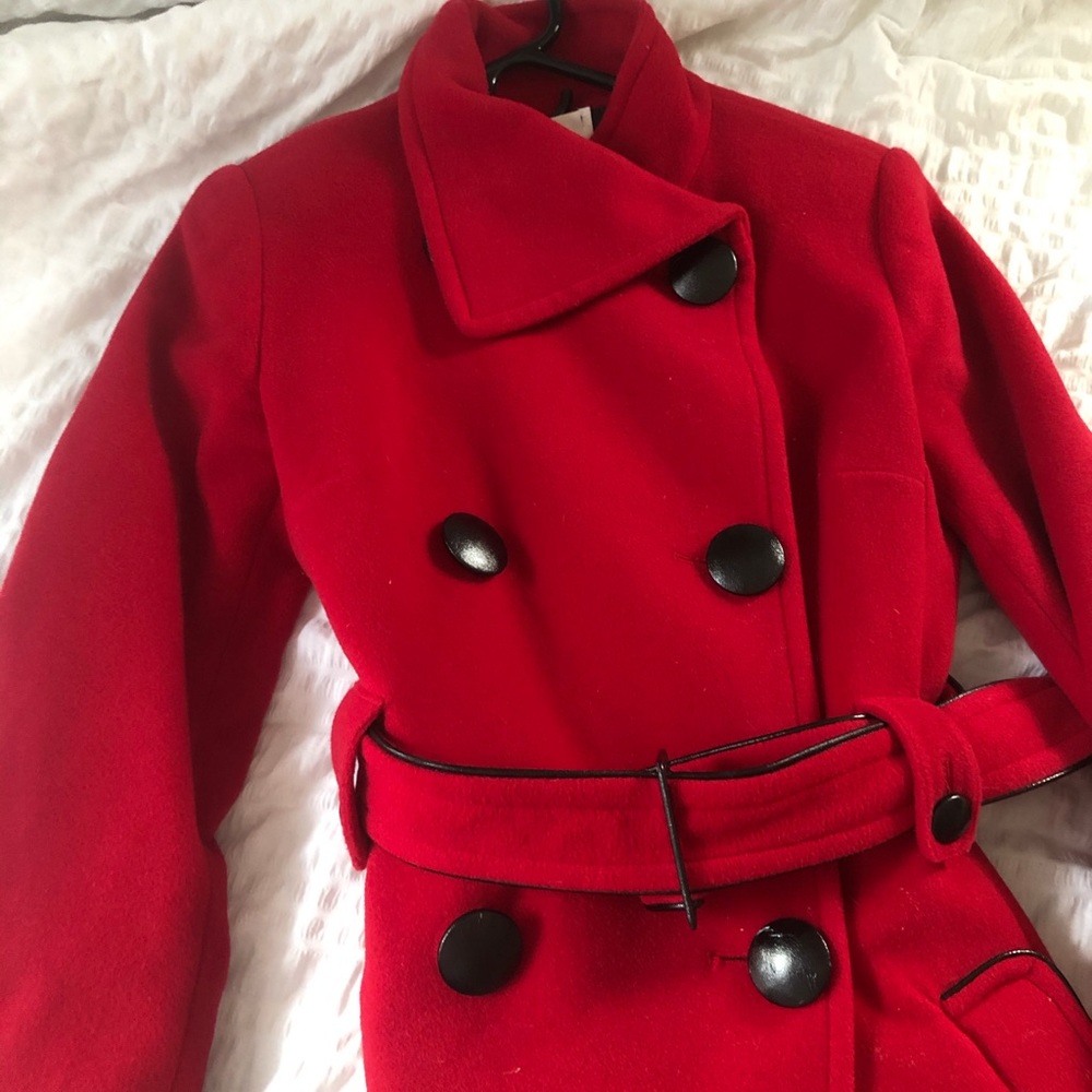 Fall Pea Coat - Picture 3 of 4
